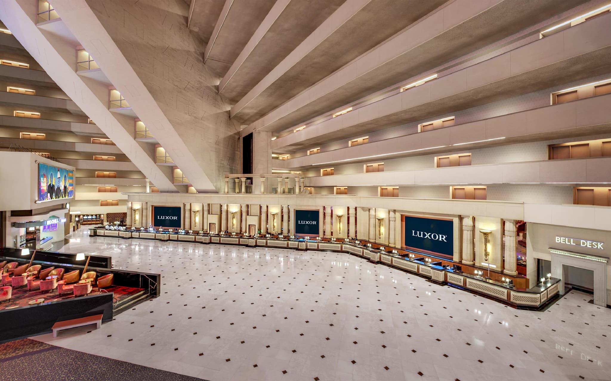 A grand reception at the hotel