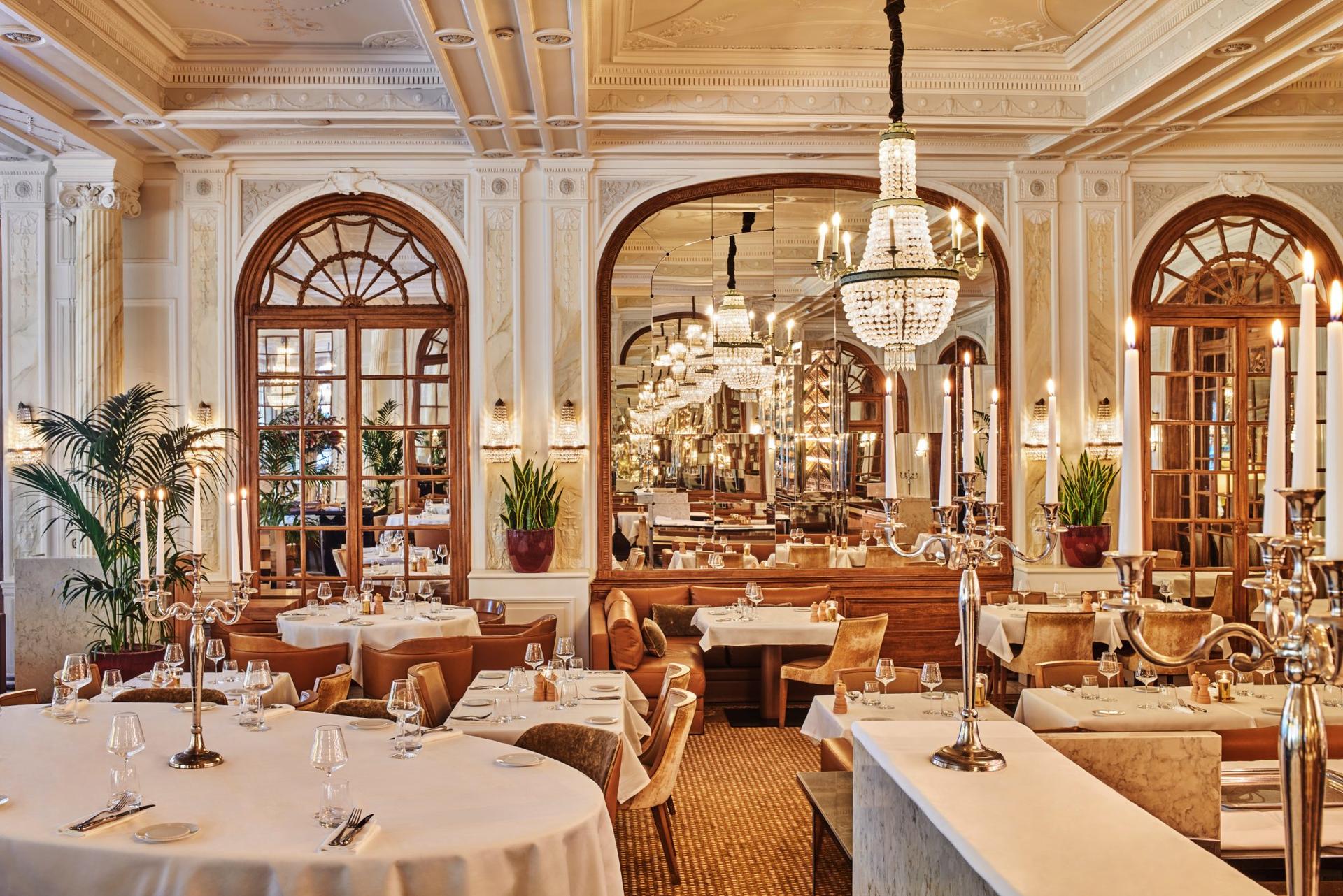 Indoor dining area
