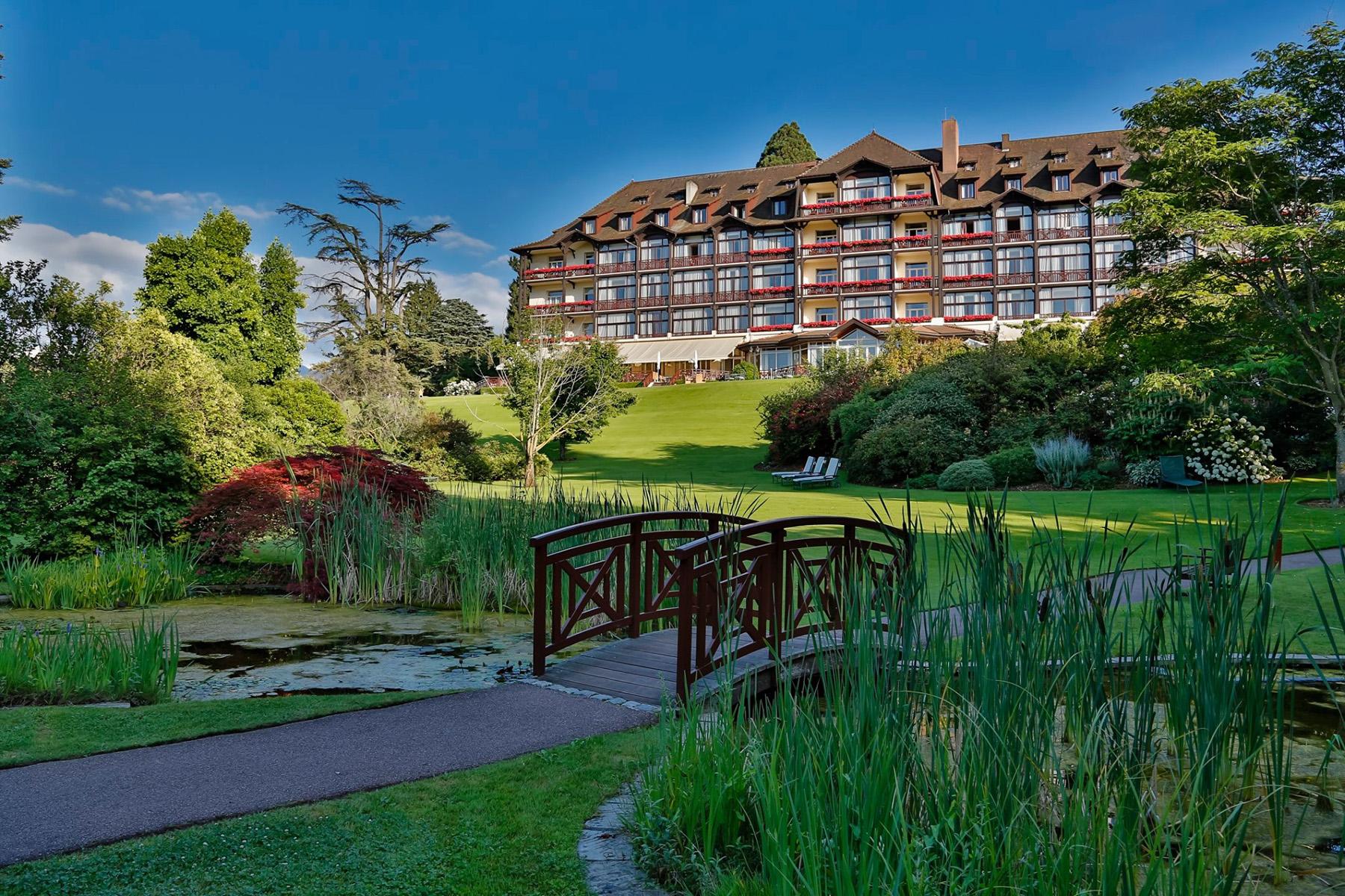 View of the Hotel Ermitage