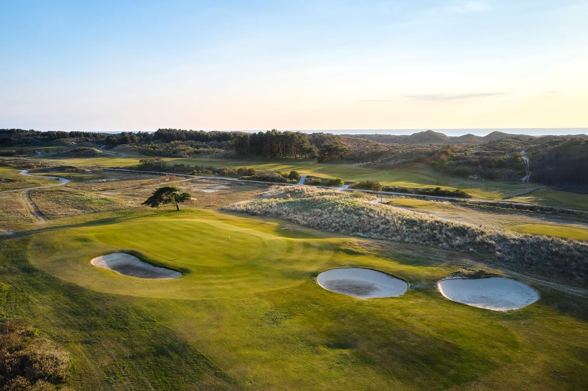 Aerial view of Golf du Touquet