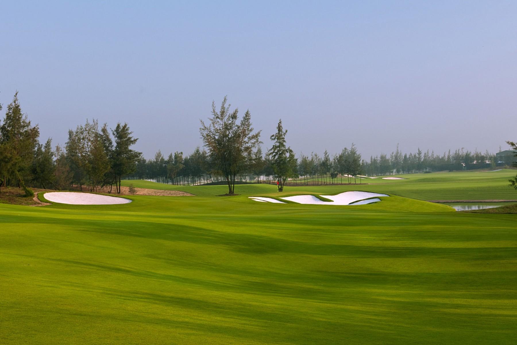 Rolling fairway on the Norman Course at Legend Da Nang