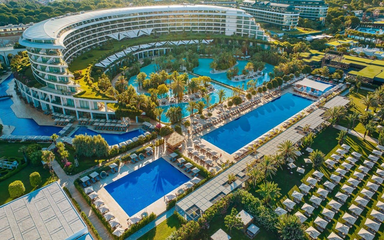 Aerial view of Maxx Royal Belek Golf Resort