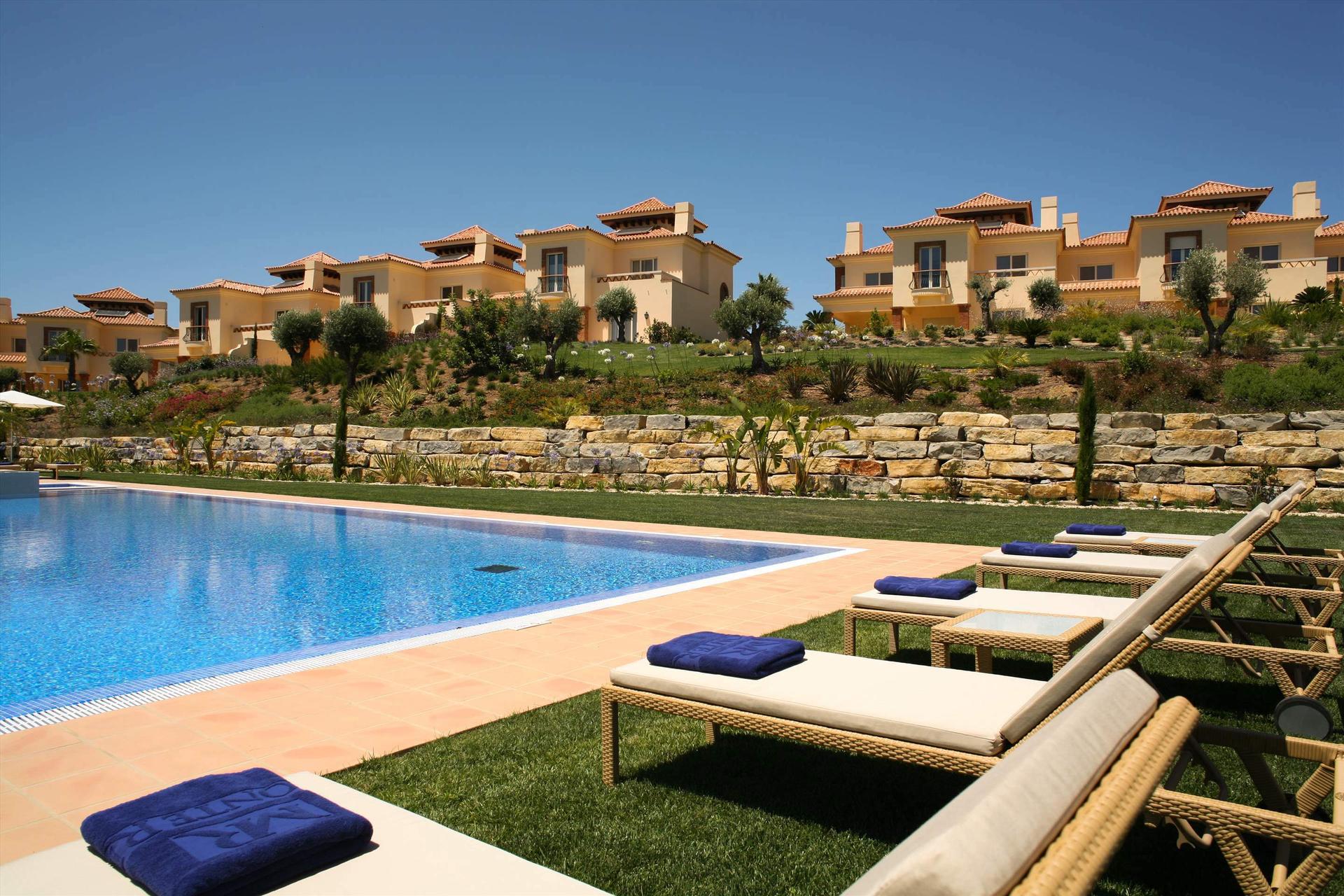 Outdoor swimming pool area