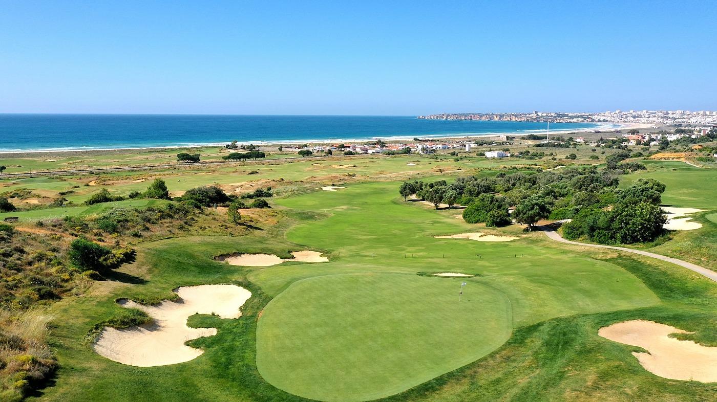 Ocean view from the course