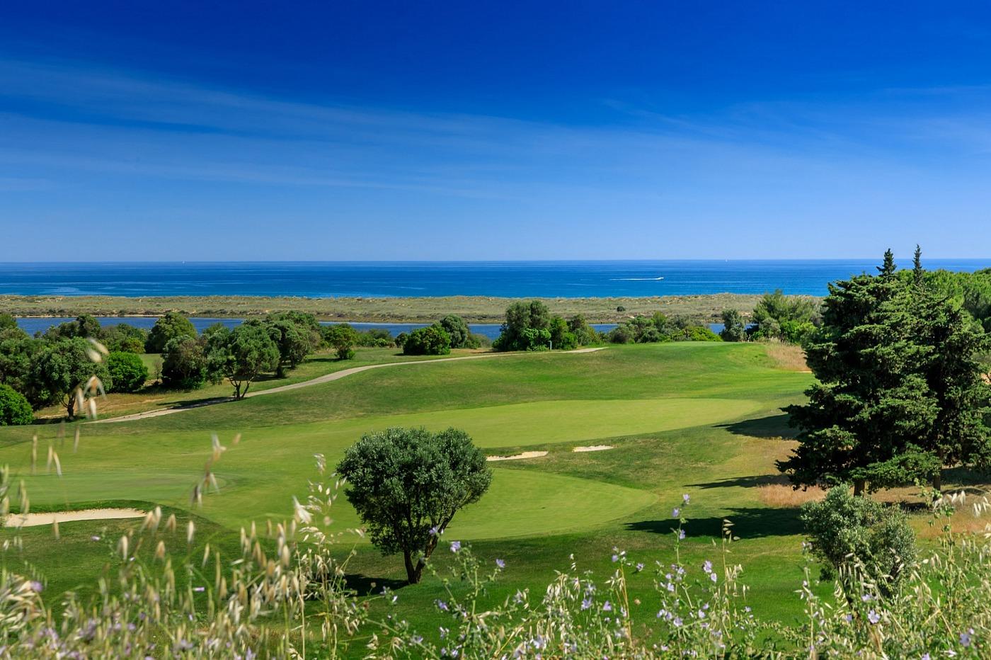 Ocean view from the course