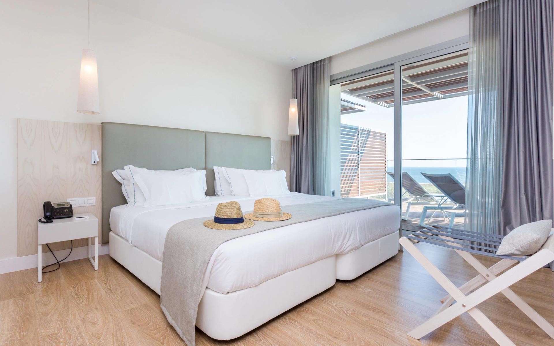 Double Bed with balcony in a Double Room