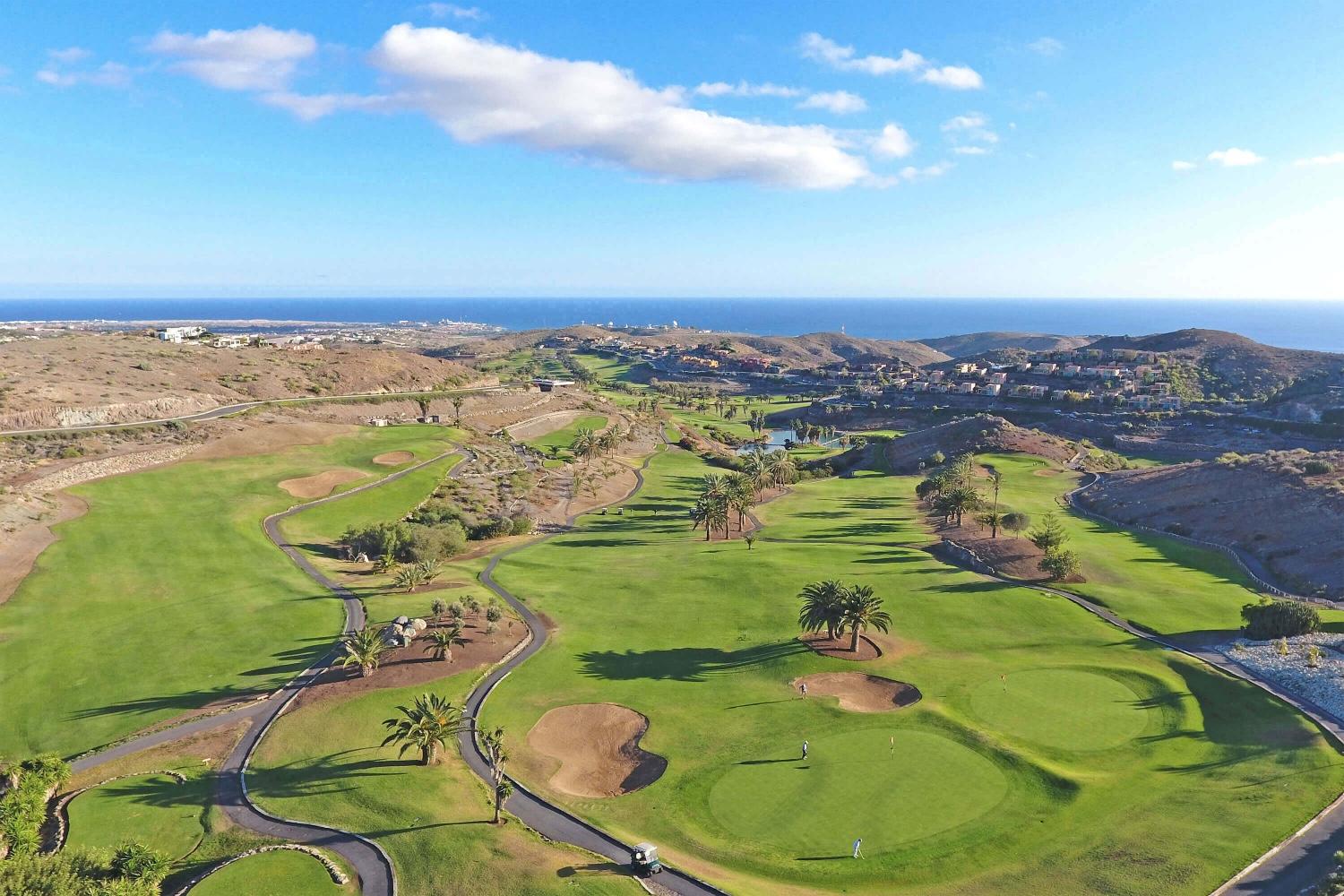 Aerial view of the Salobre Hotel Resort & Serenity