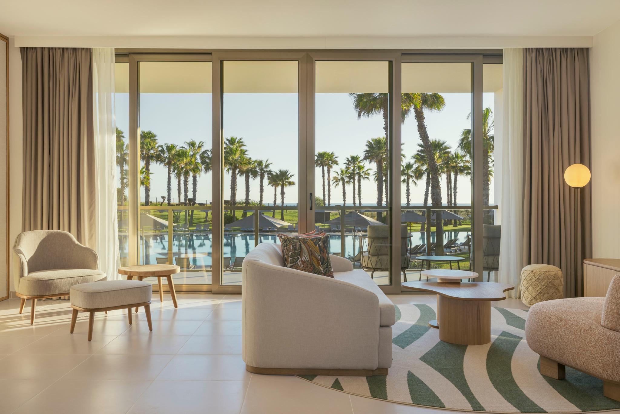 Indoor lounge area