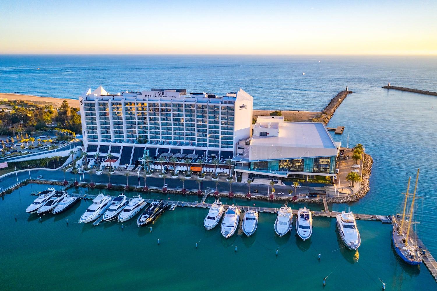 Outside view of the Tivoli Marina Vilamoura