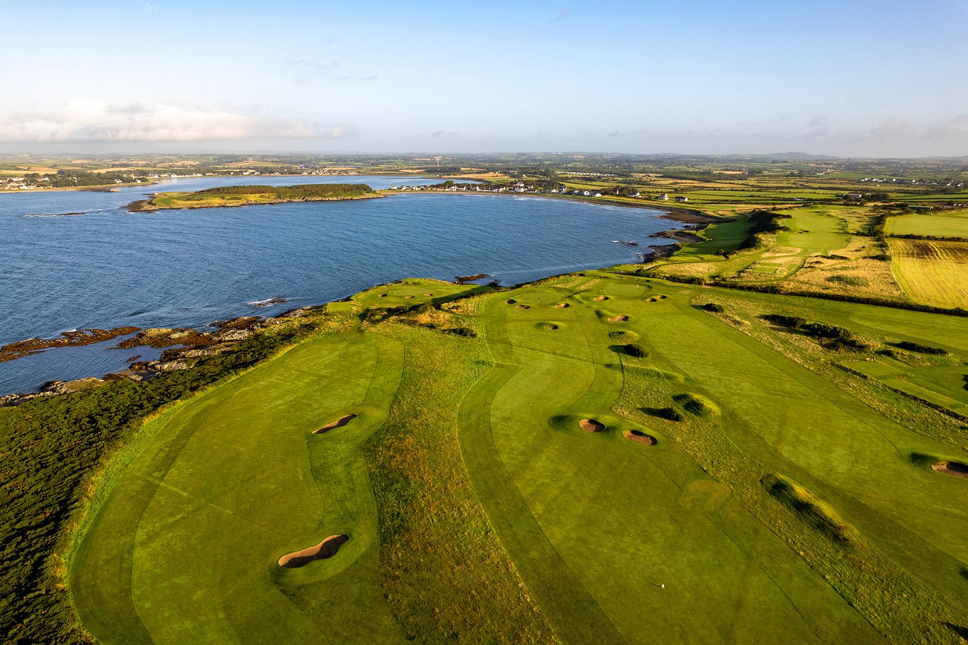 Ardglass course beside a lake on Ireland’s west coast