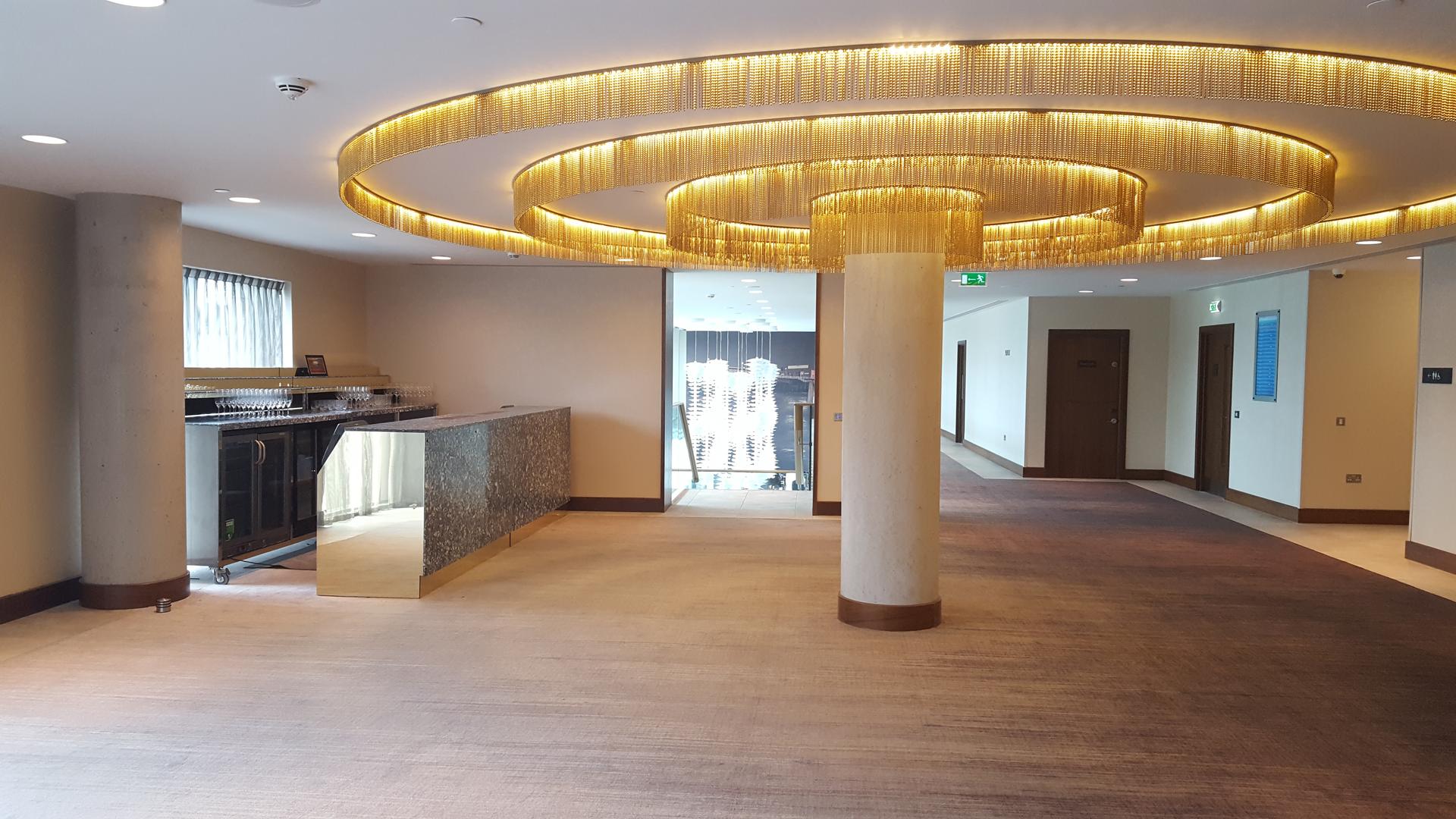 Reception at the Hilton Bournemouth hotel
