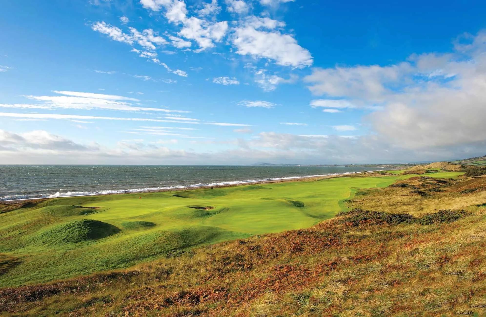 Panoramic view of The European Golf Club
