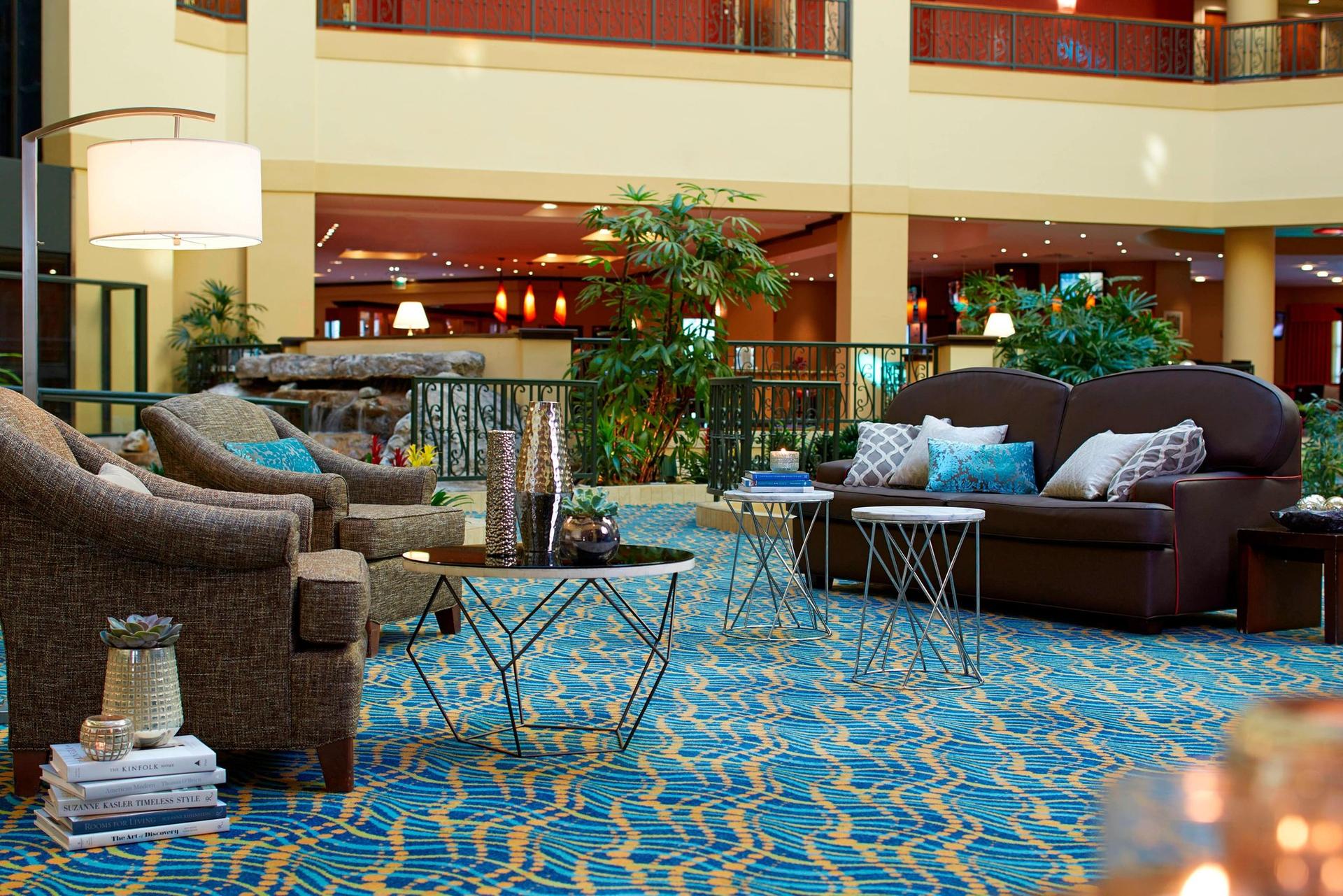 Lounging area at the Renaissance Resort at World Golf Village