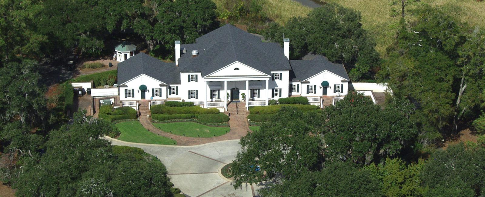 Overhead view of the Heritage Clubhouse