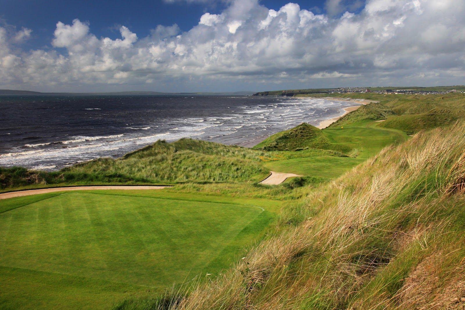 Tee off with views of the ocean waves crashing in