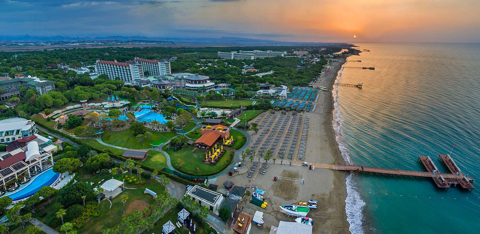 Aerial view of the Gloria Verde Resort