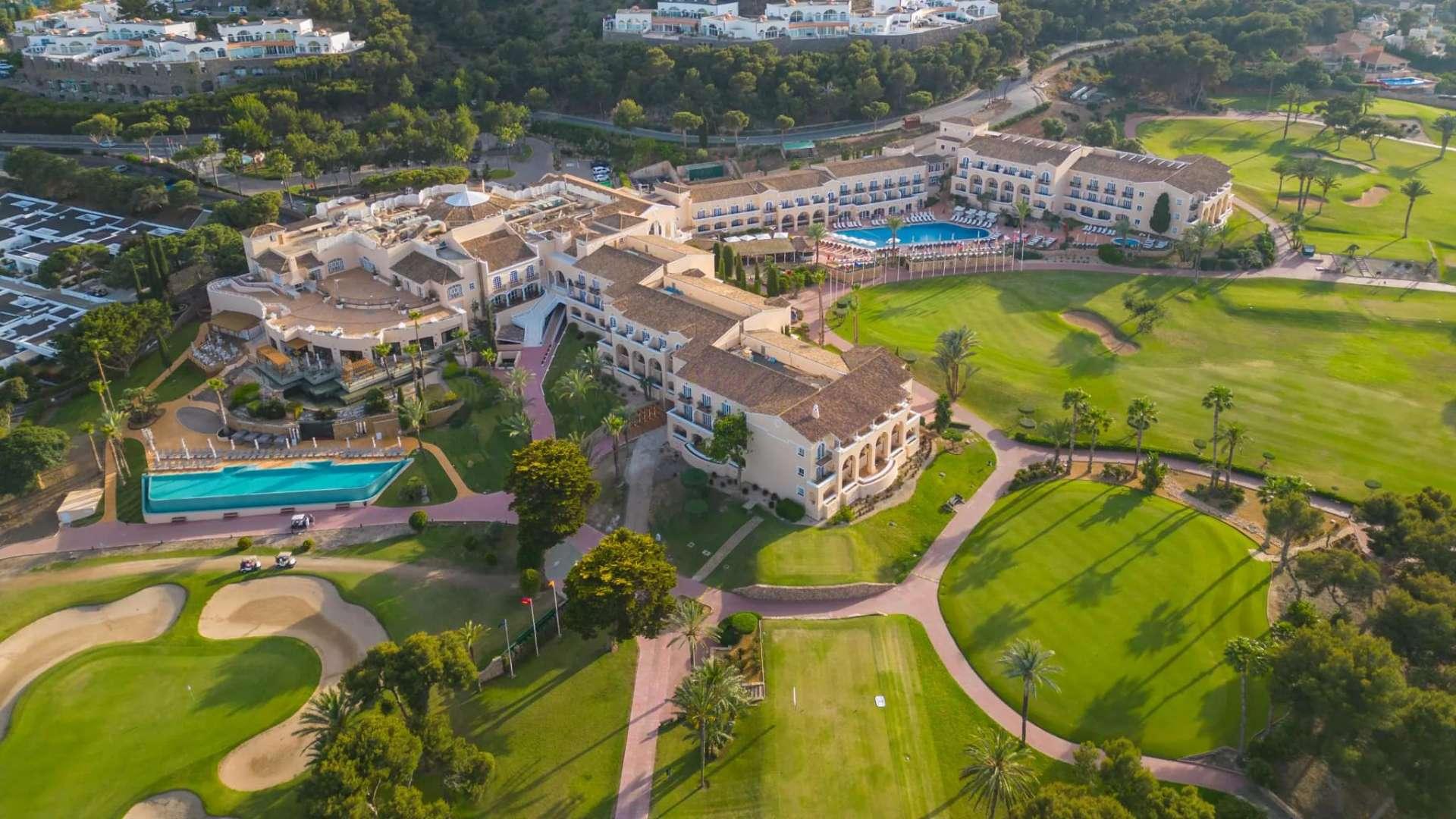 Aerial view of the Grand Hyatt La Manga