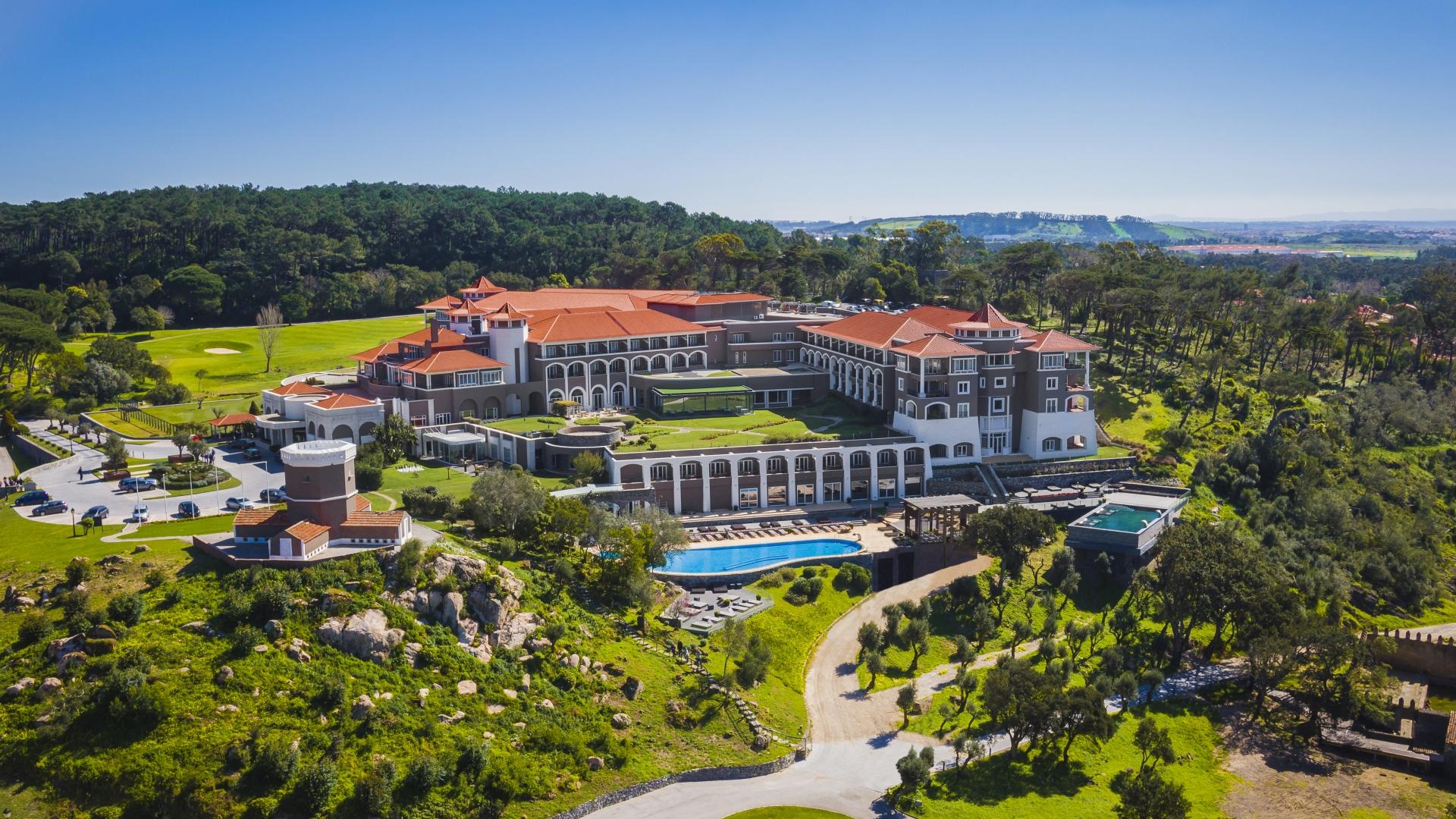 Aerial view of the Penha Longa Resort