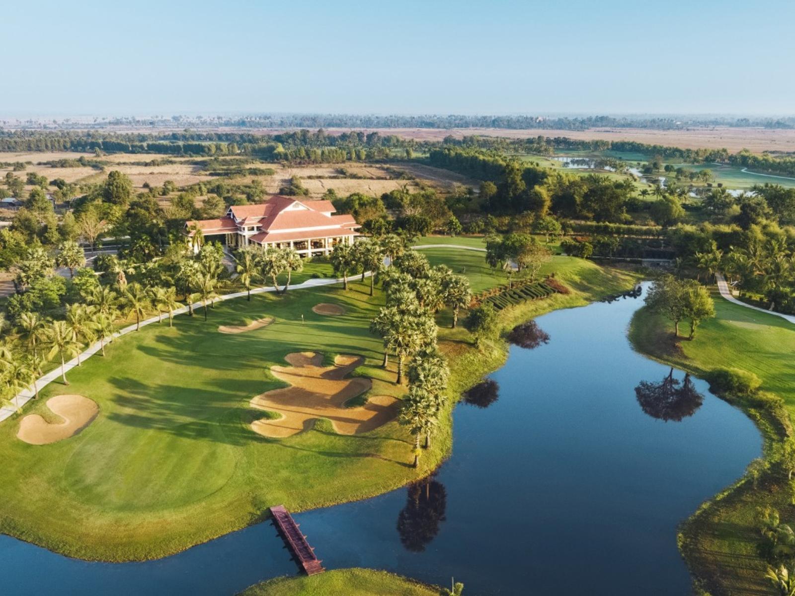 Aerial view at Phokeethra Golf Club