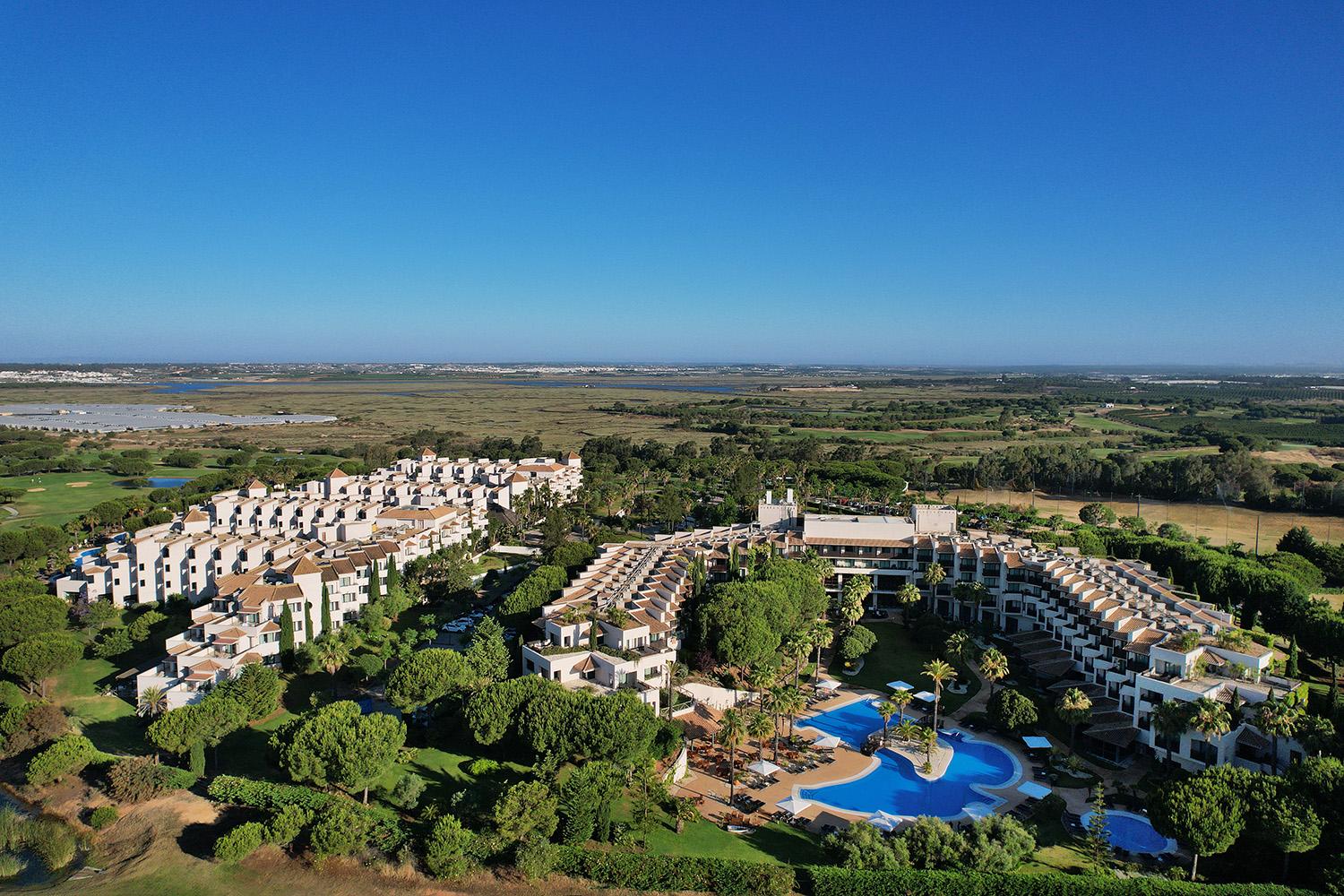 Aerial view of the Precise Resort El Rompido