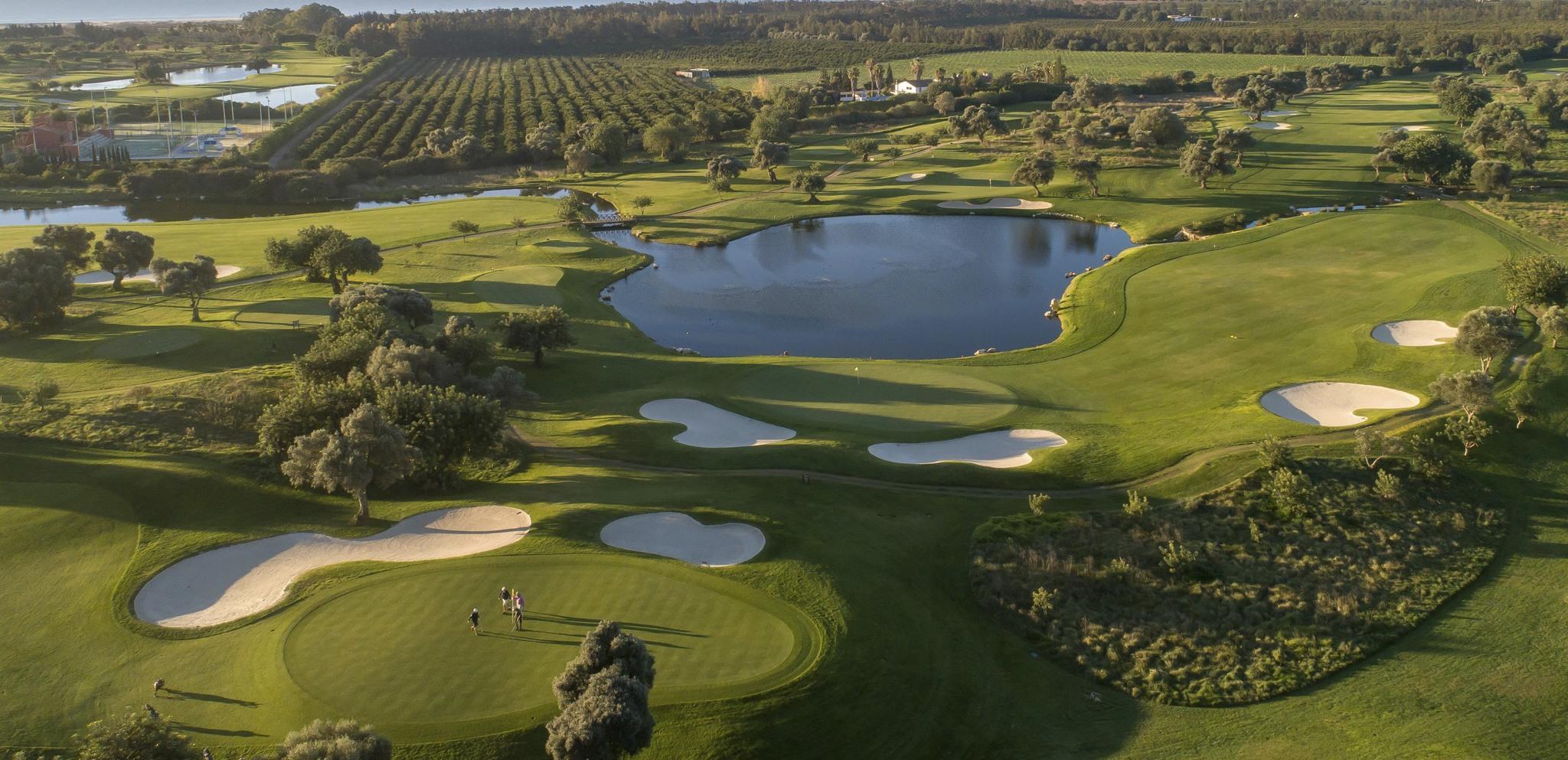 Aerial view of Quinta de Cima Golf Club