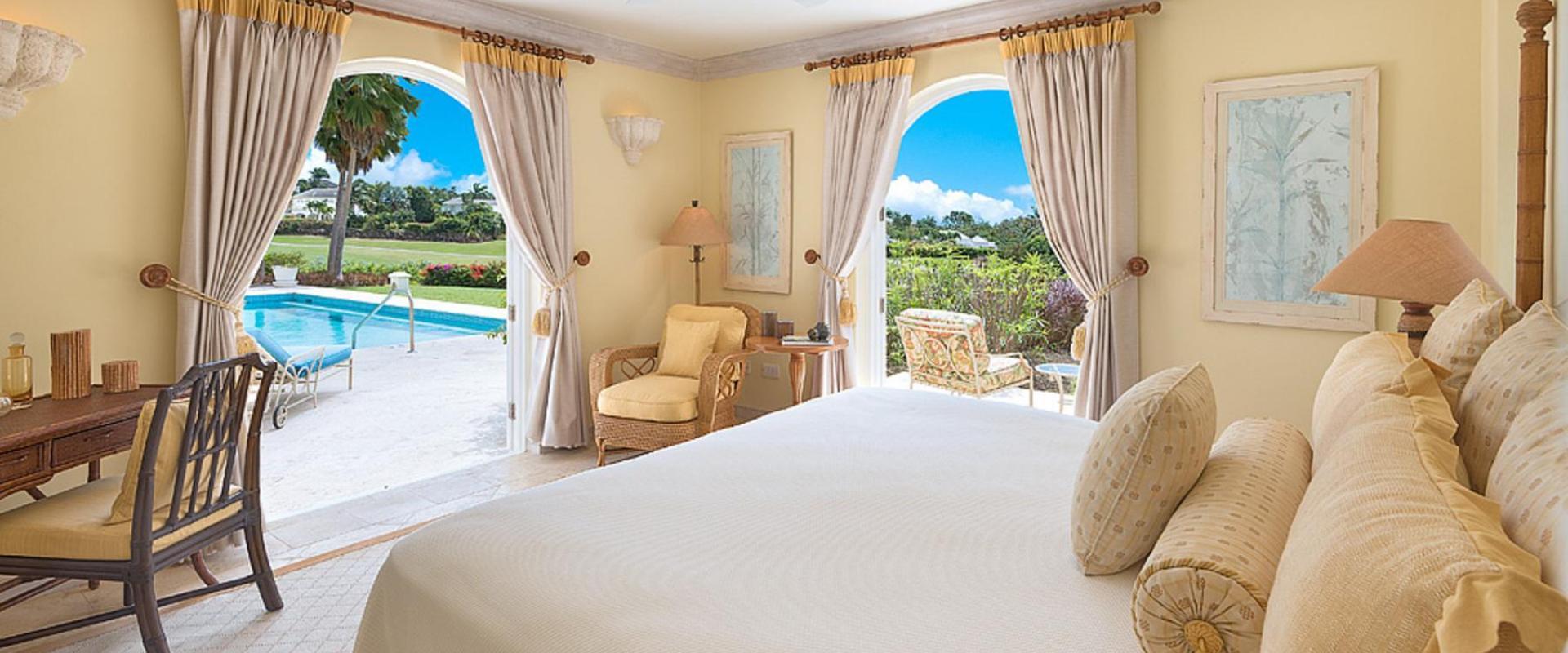Double bed suite at the resort with its own personal swimming pool