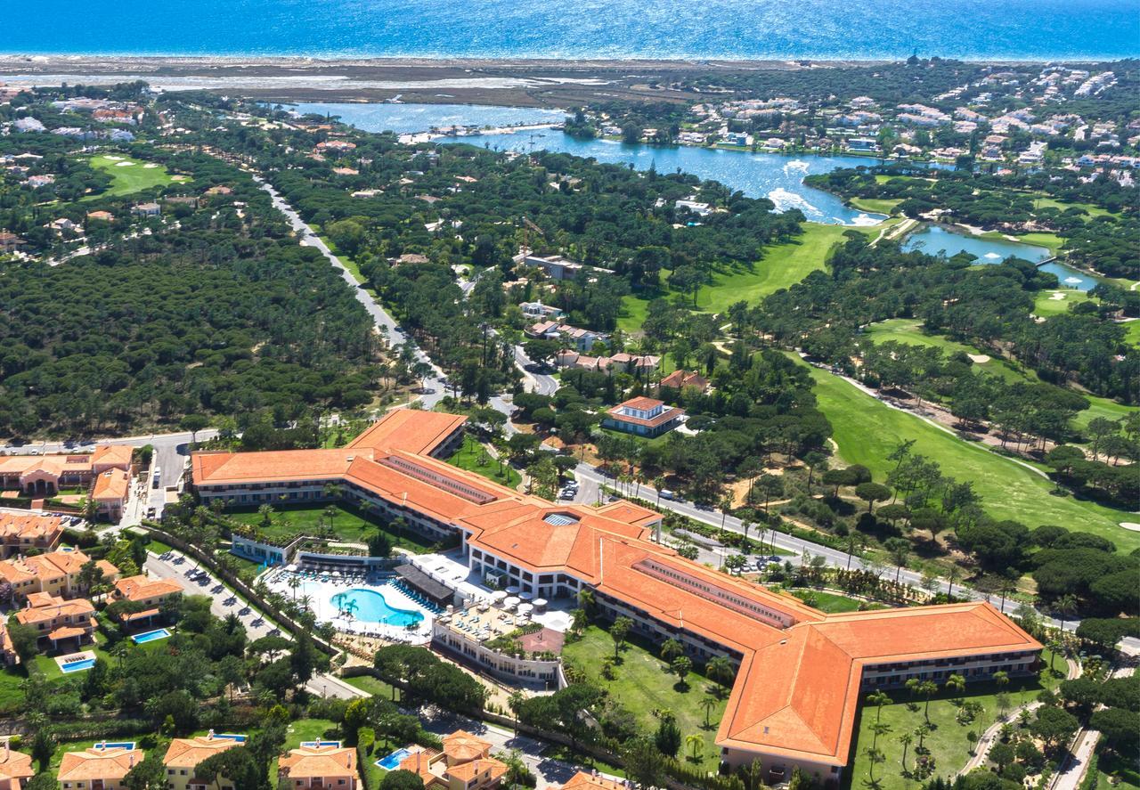 Aerial view of the resort