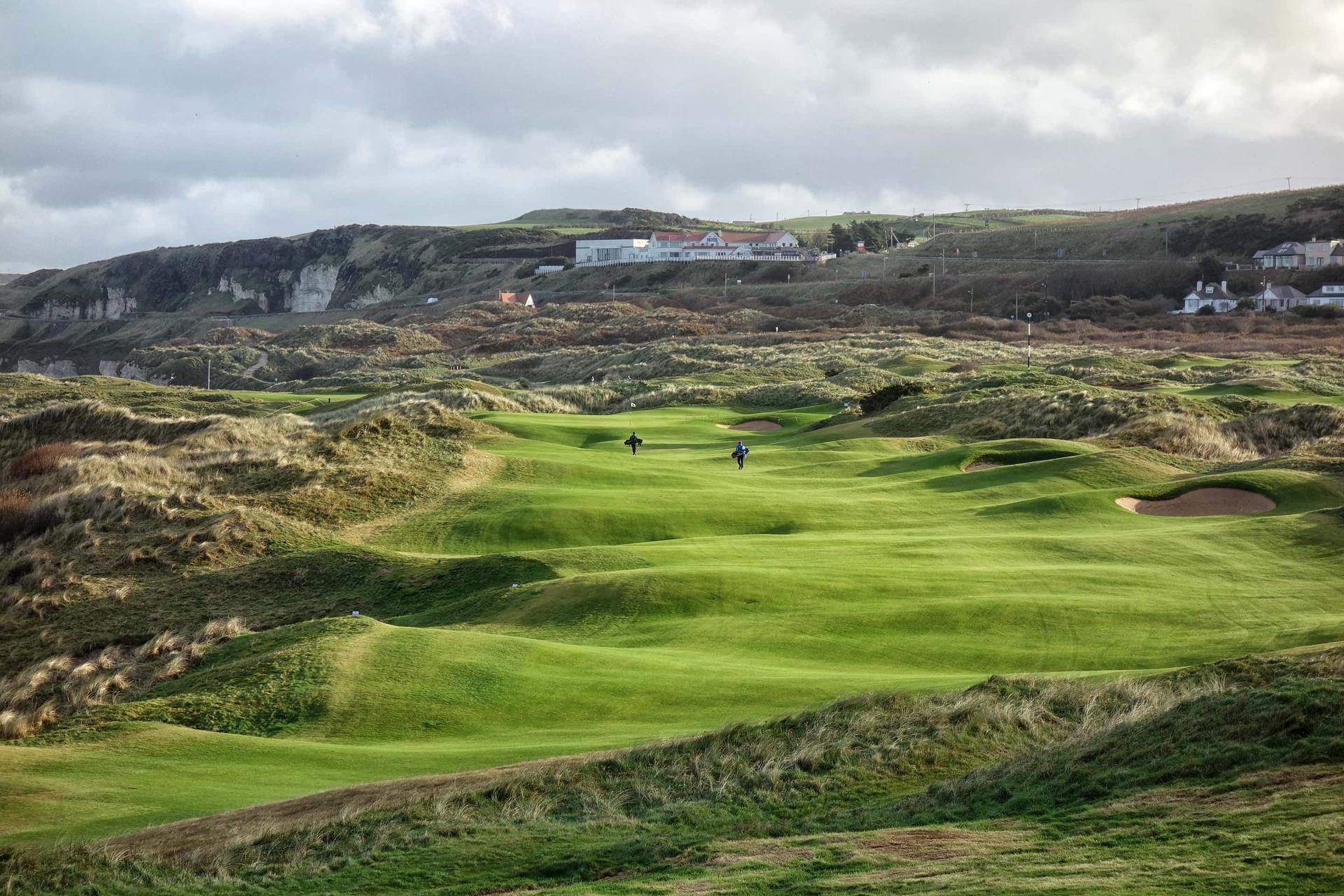 Fairway at Royal Portrush golf course