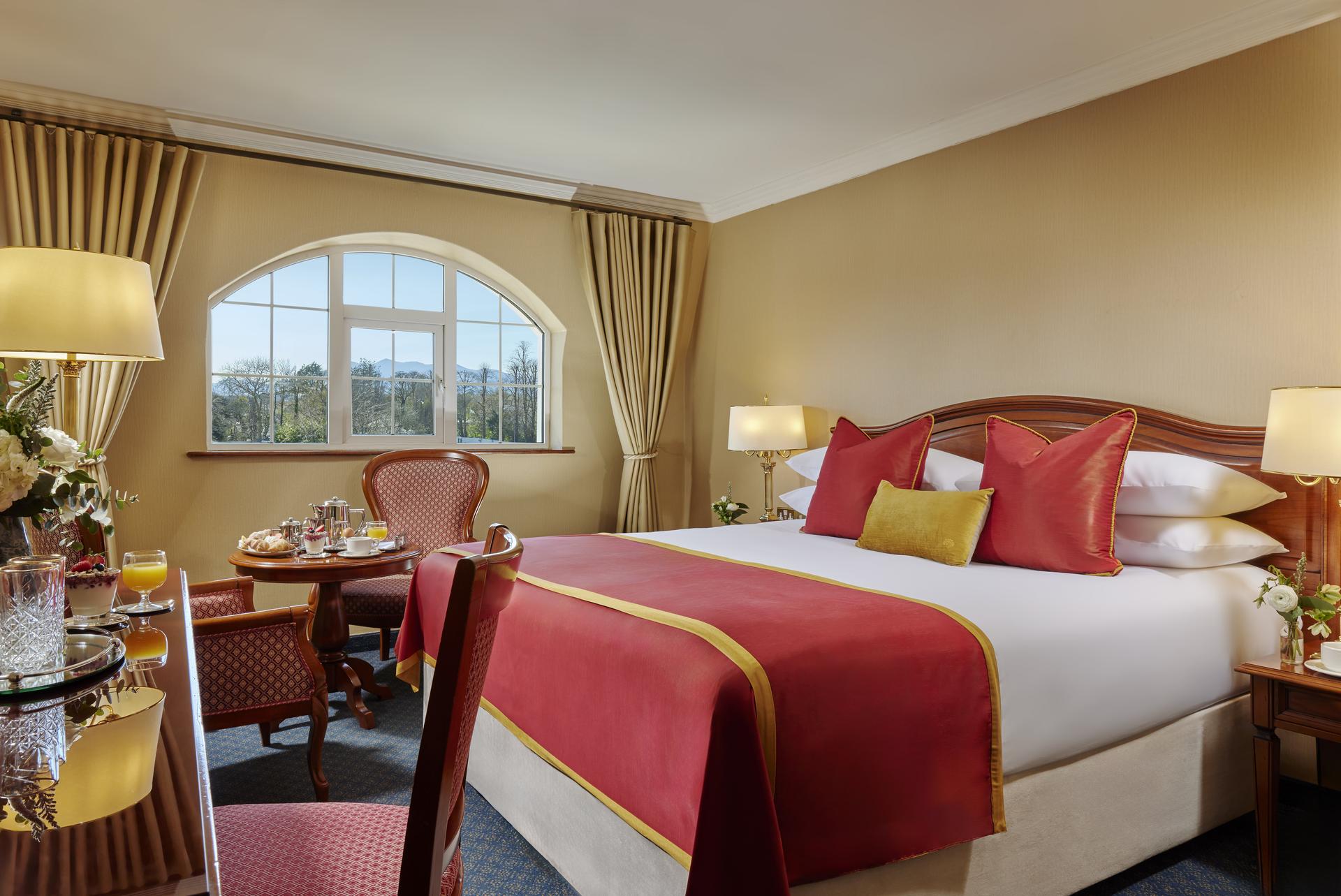 Spacious double bed suite at Killarney Towers Hotel