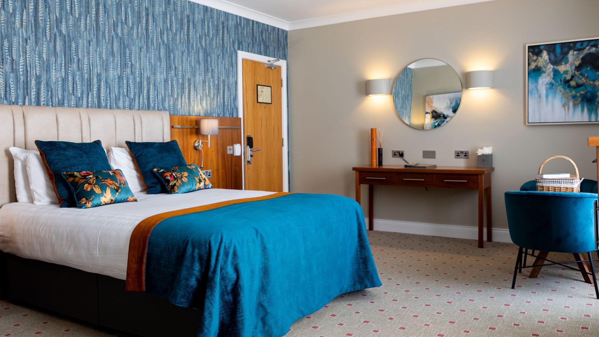 Spacious double bed suite at Lahinch Coast Hotel