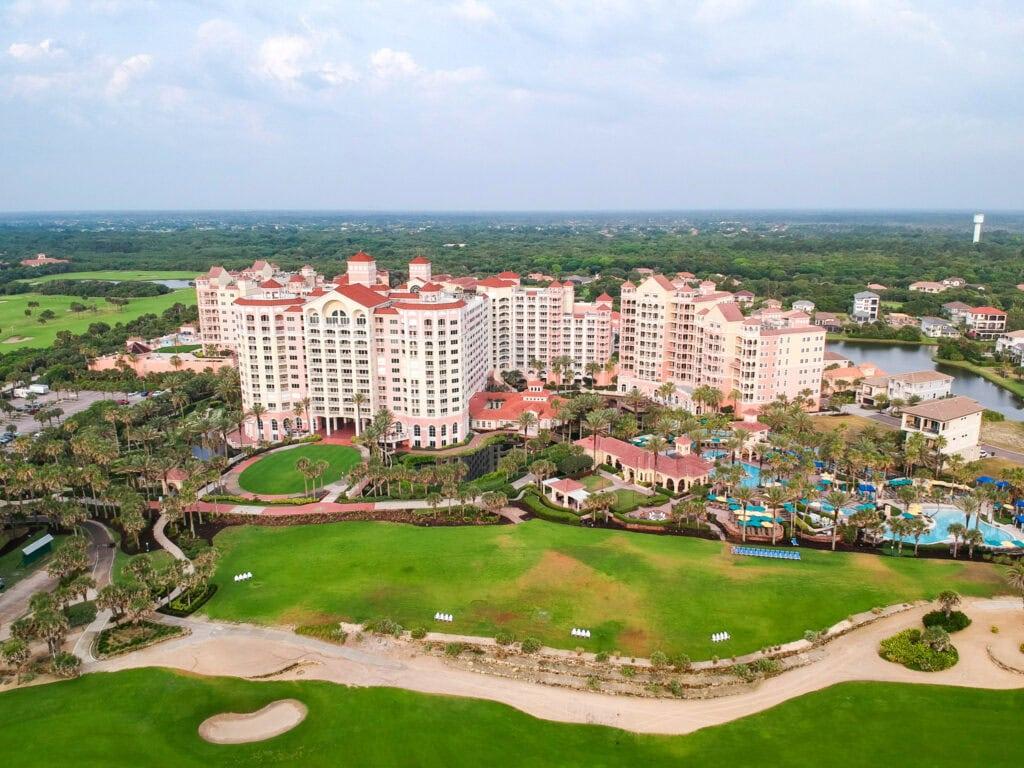 Panoramic view of hammock beach
