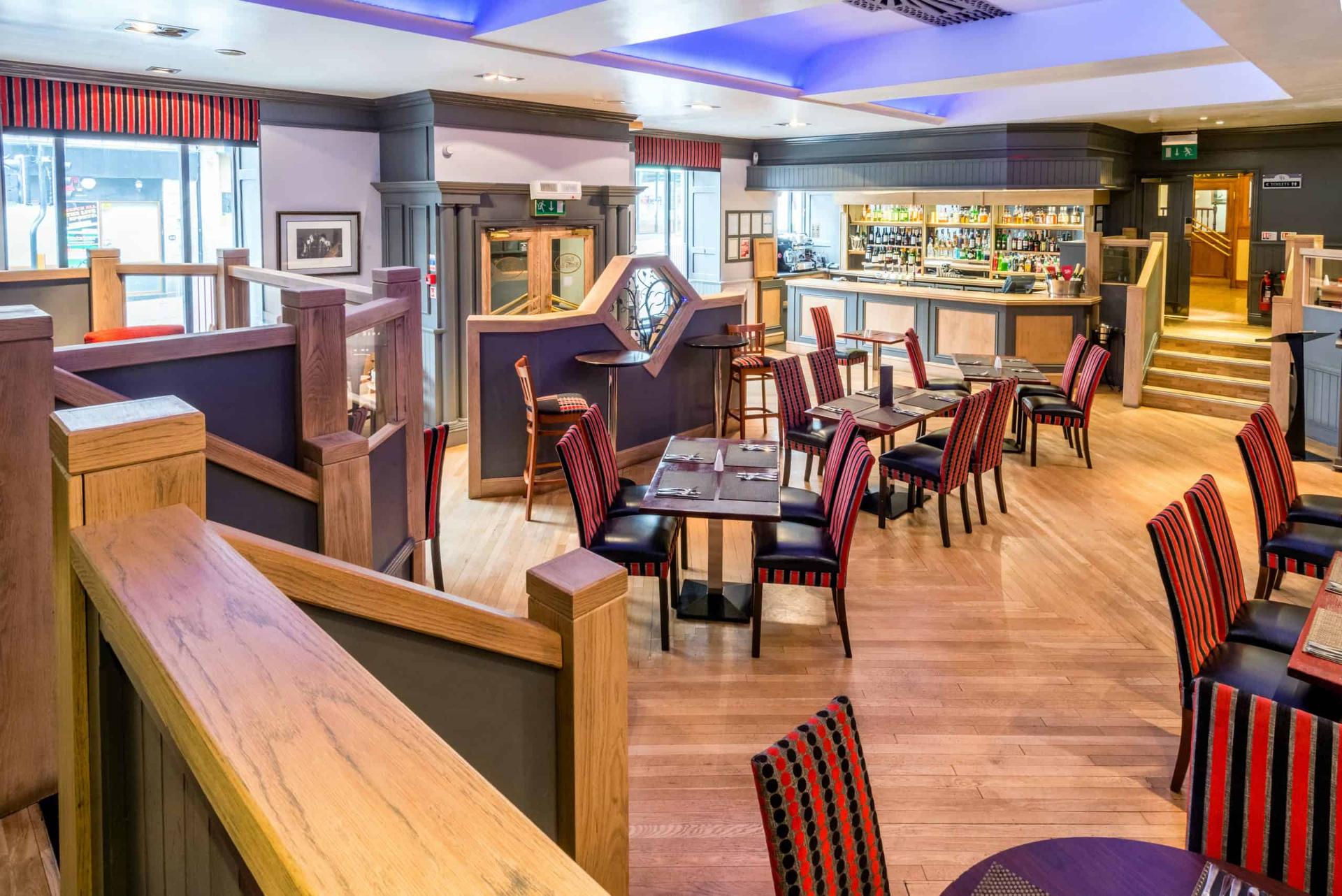 Indoor dining at The Aberdeen Douglas Hotel