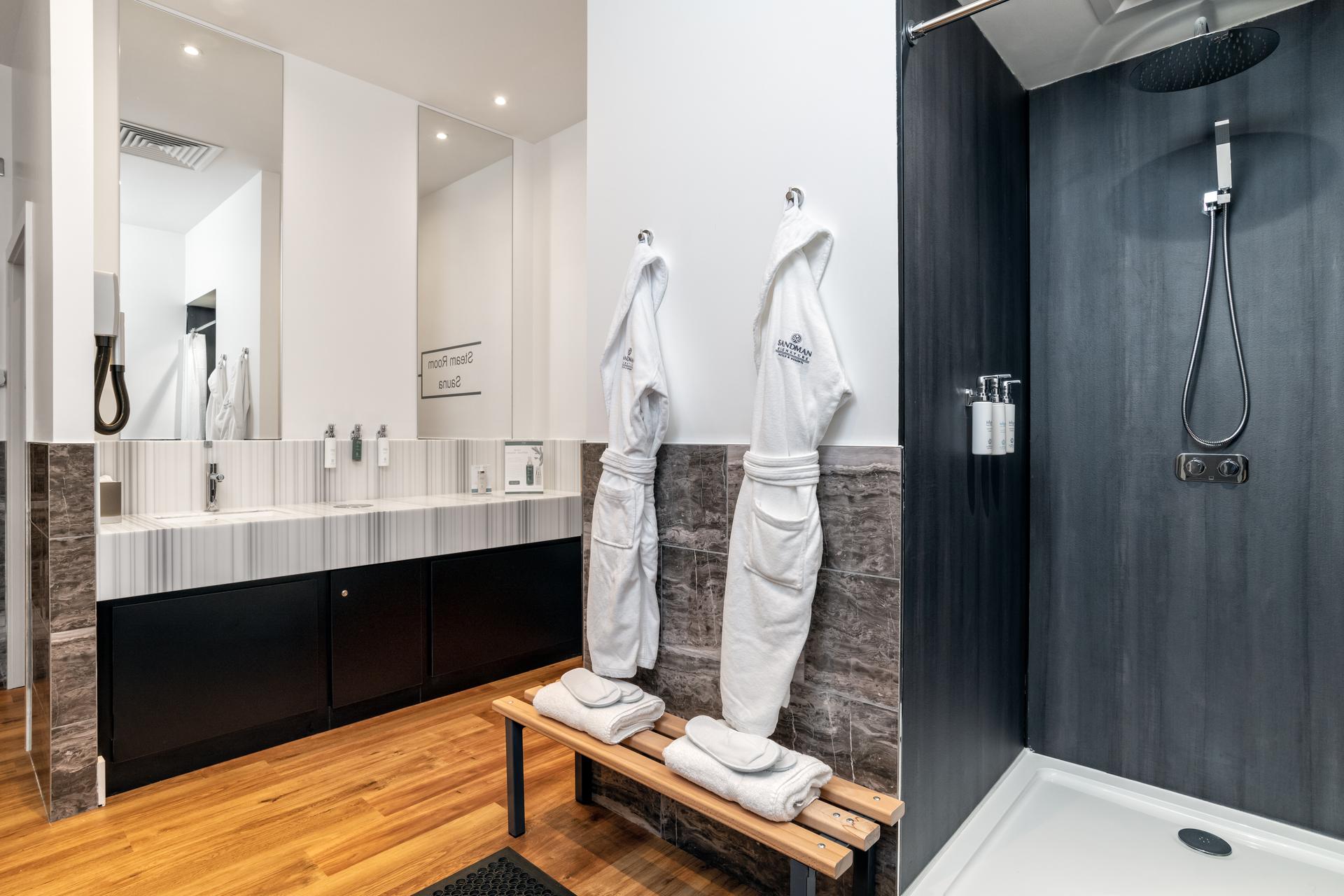 Spa facilities at Sandman Signature Aberdeen Hotel