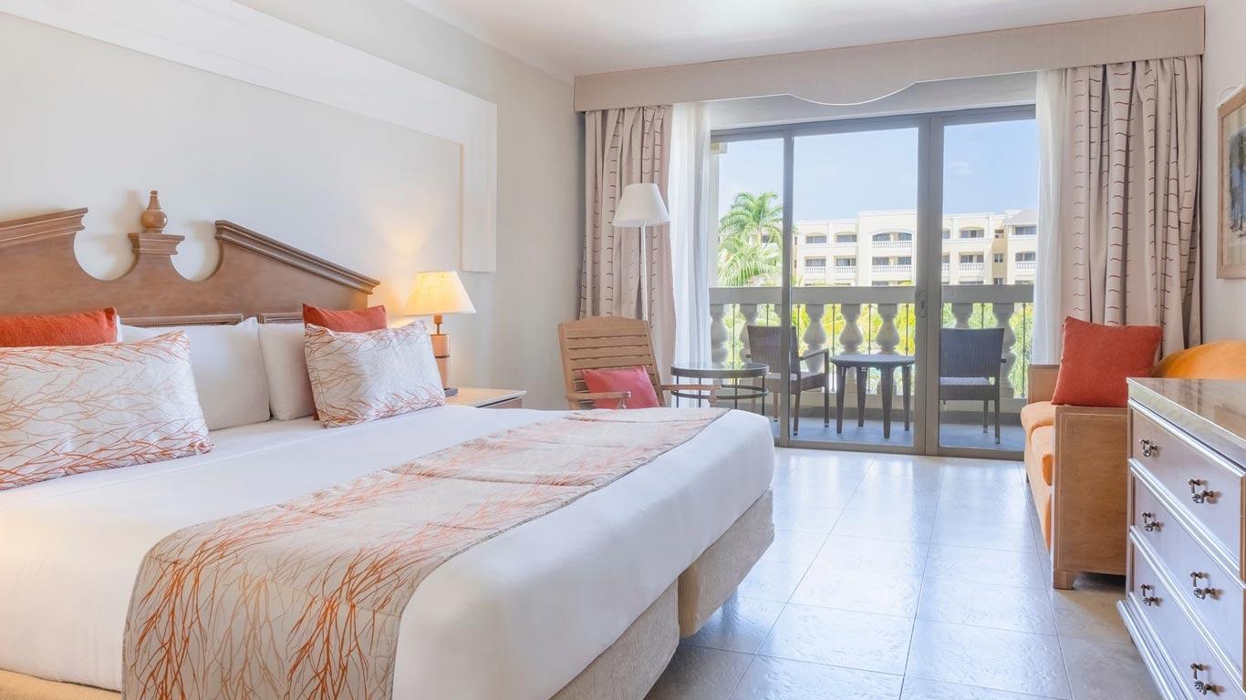 Double bed suite at Iberostar Waves Rose Hall Beach