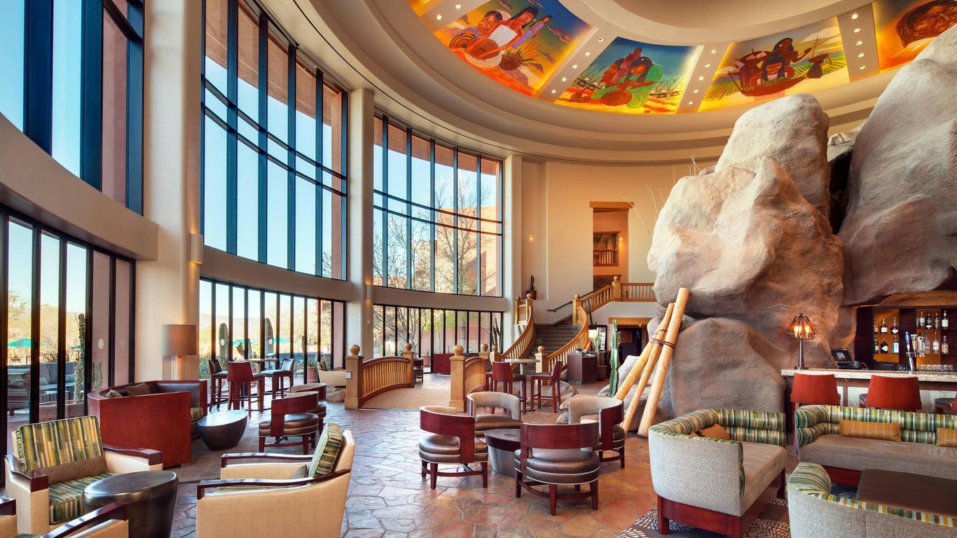 Dining room at the resort with a panoramic window