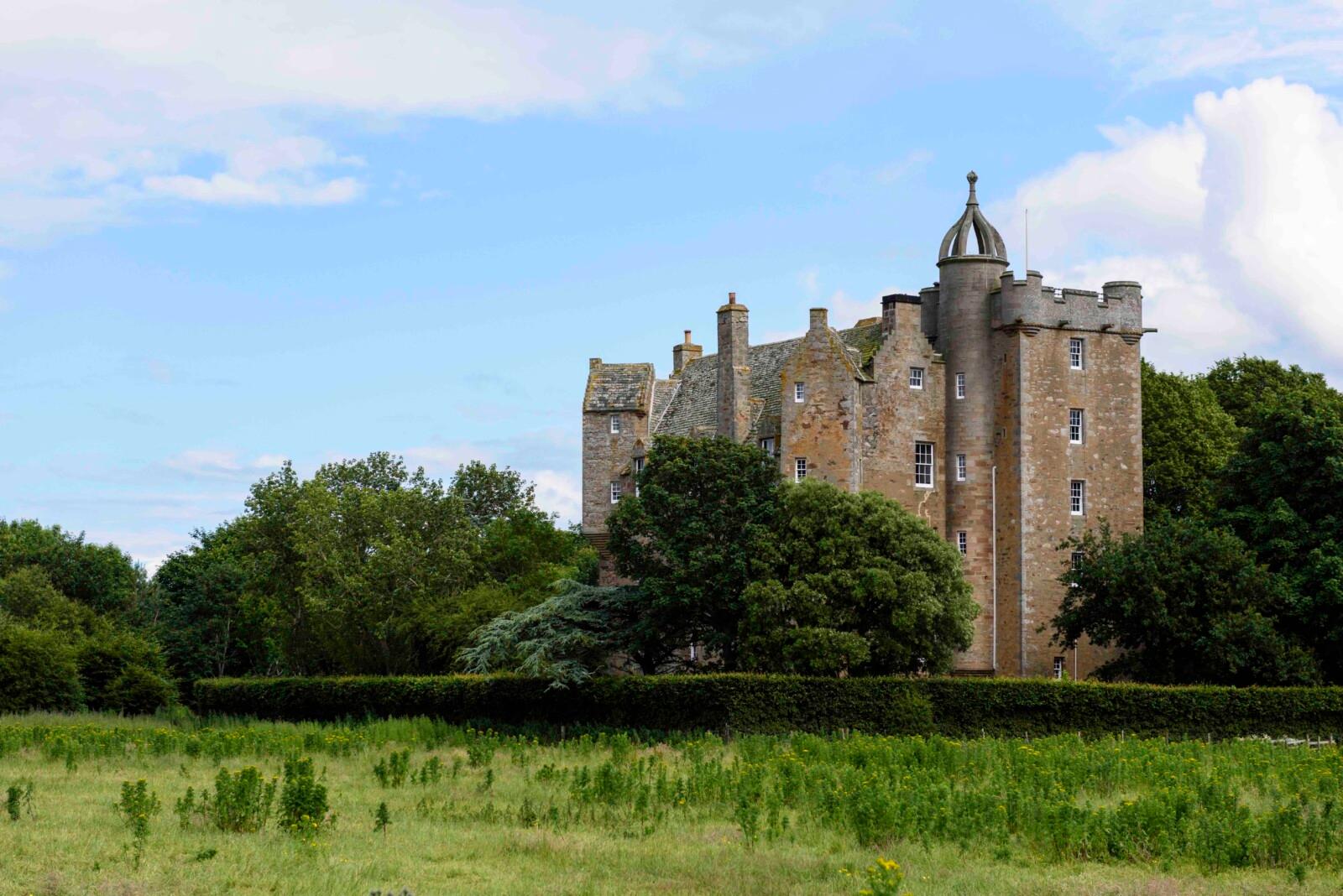 Castle-like building surrounded by nature
