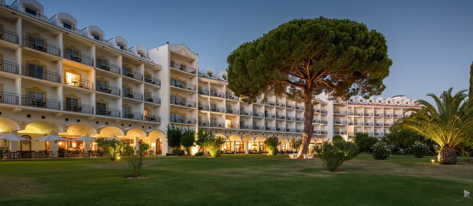 Outside view of the Penina Hotel