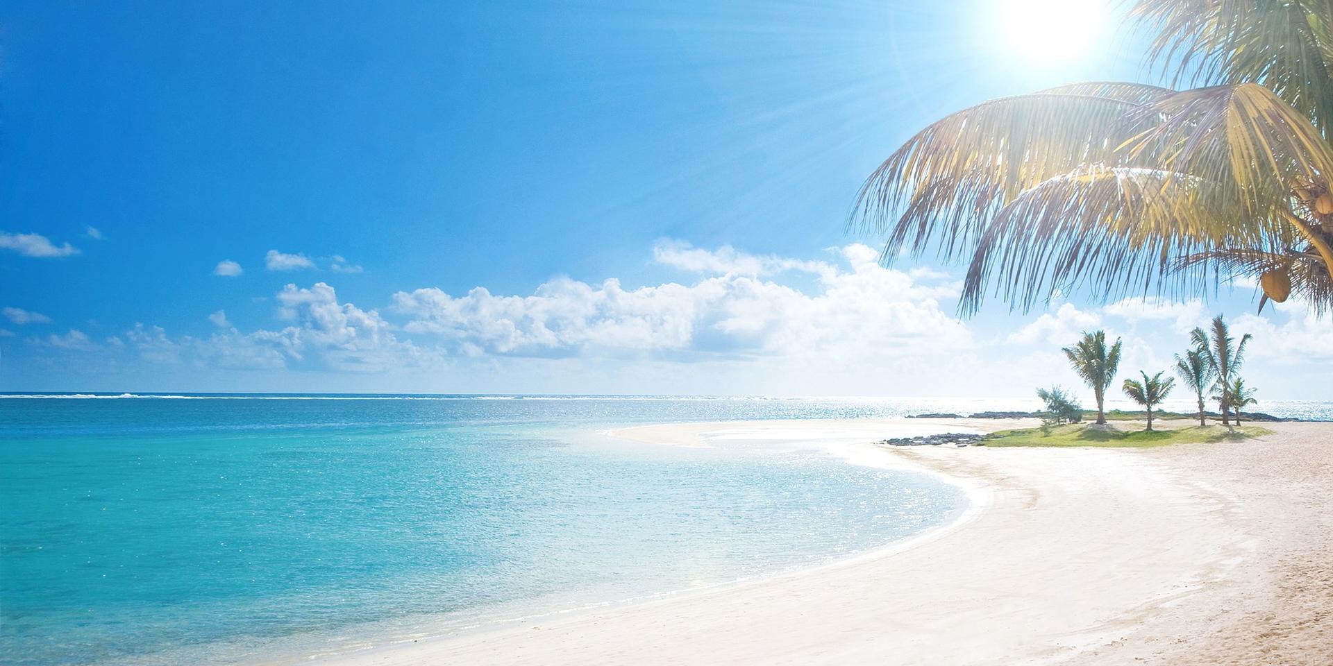 Mauritian beach