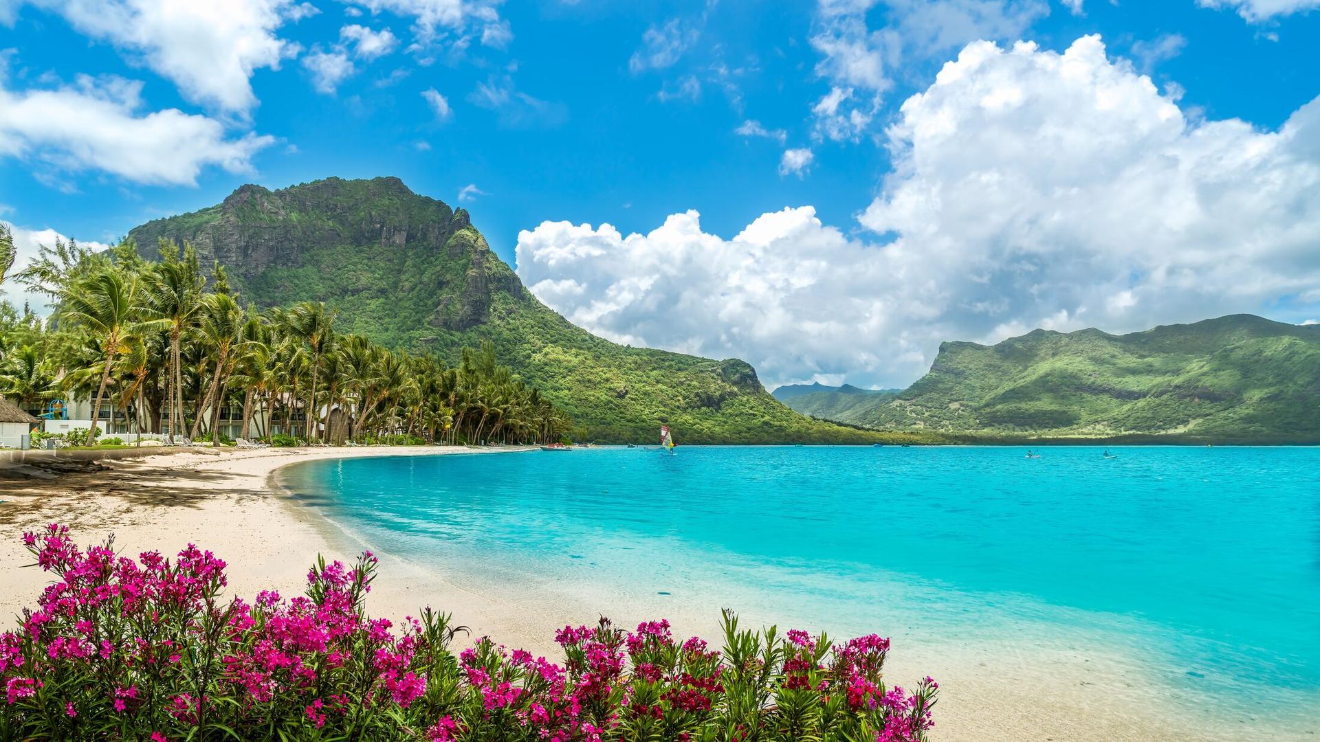 Mauritian beach