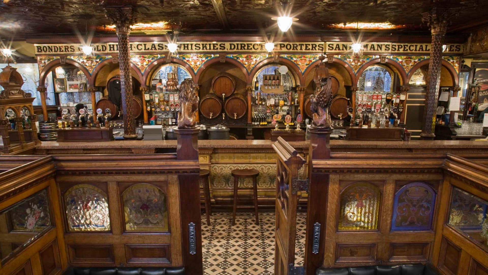 The Crown Irish Pub interior