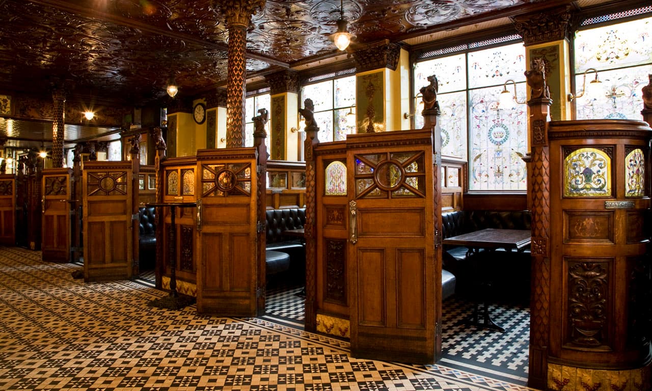 The Crown pub interior