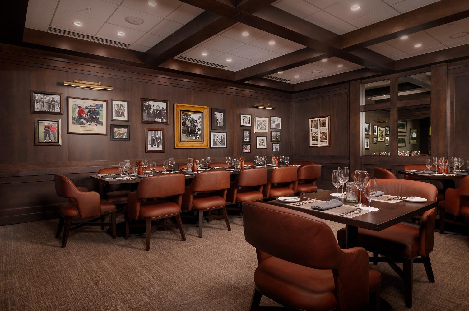 Indoor dining area