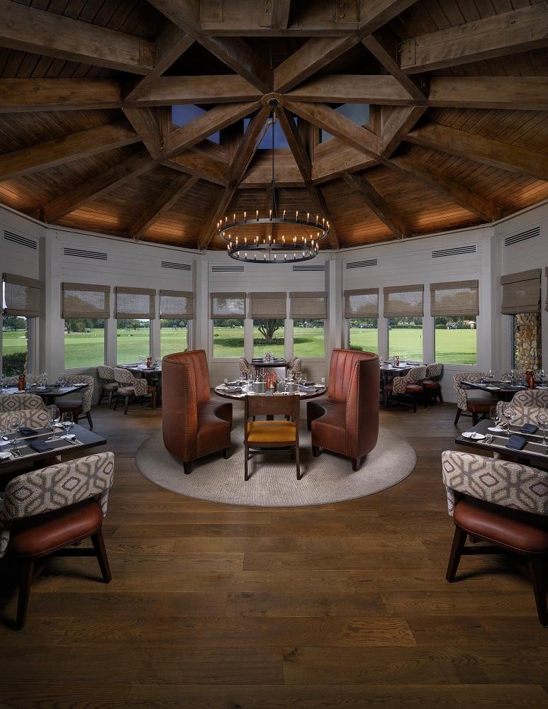 Interior of the clubhouse