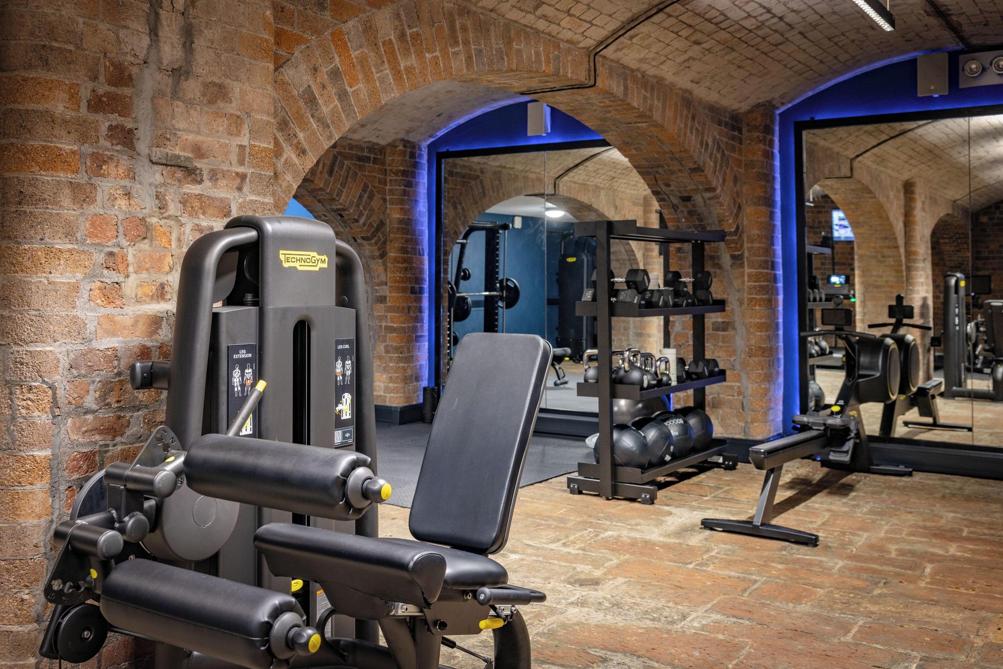 Modern gym at the hotel with all the necessary equipment available