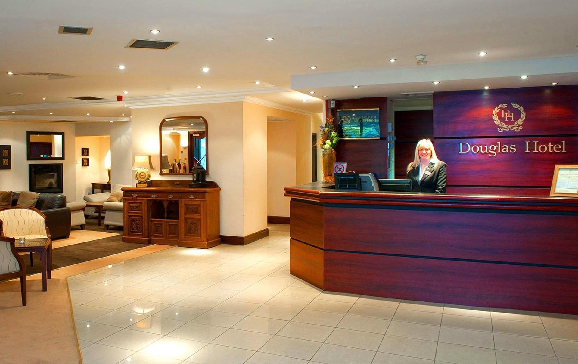 Reception at The Aberdeen Douglas Hotel