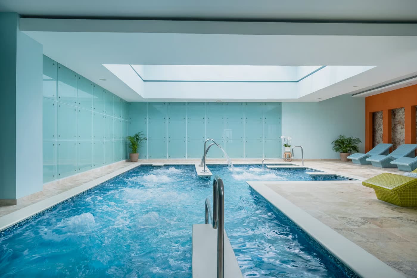 Indoor pool at Iberostar Waves Rose Hall Beach