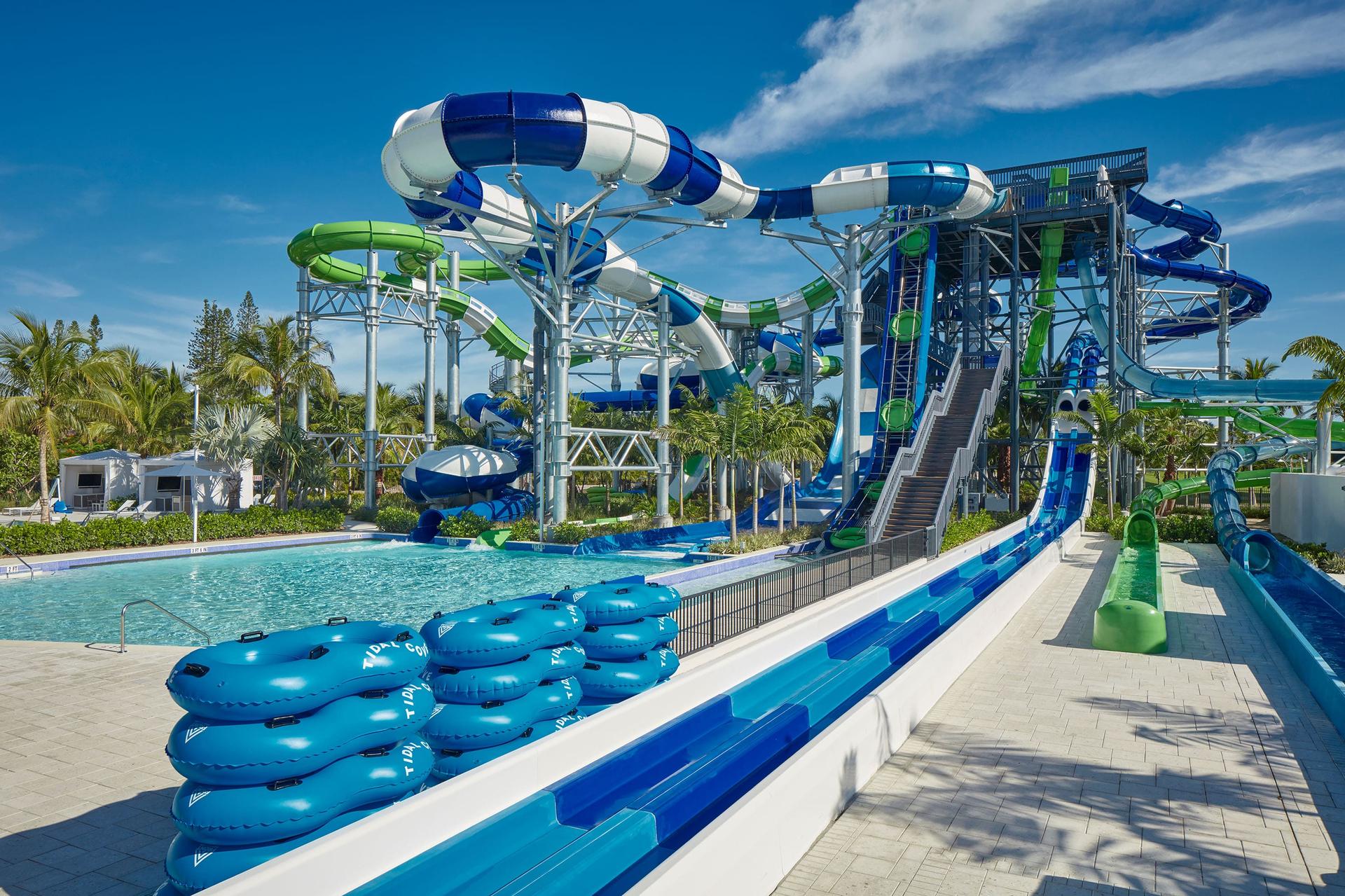 Slides at the JW Marriott Miami Turnberry Resort and Spa