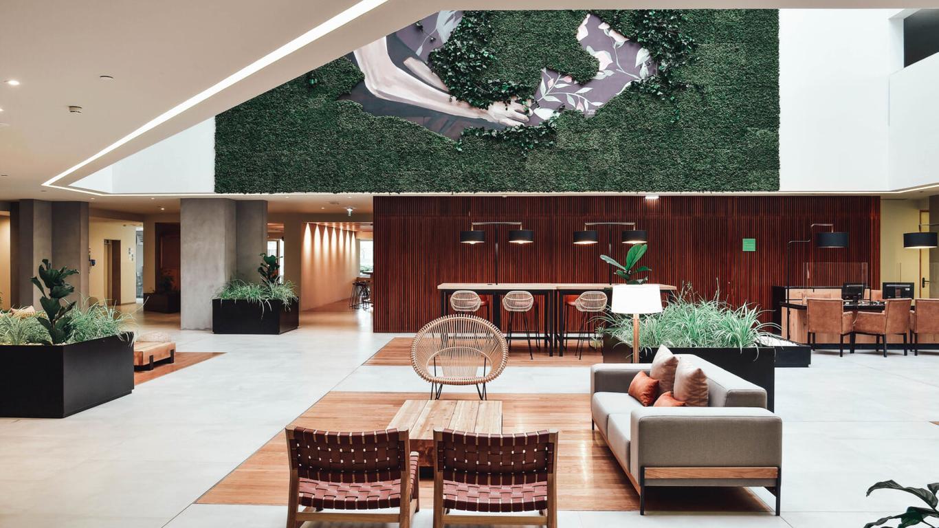 Indoor reception area