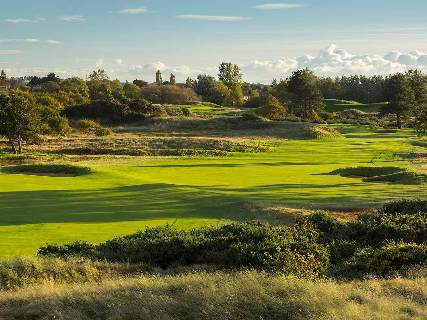Winding fairways and rolling dunes at the Southport & Ainsdale Gold Club