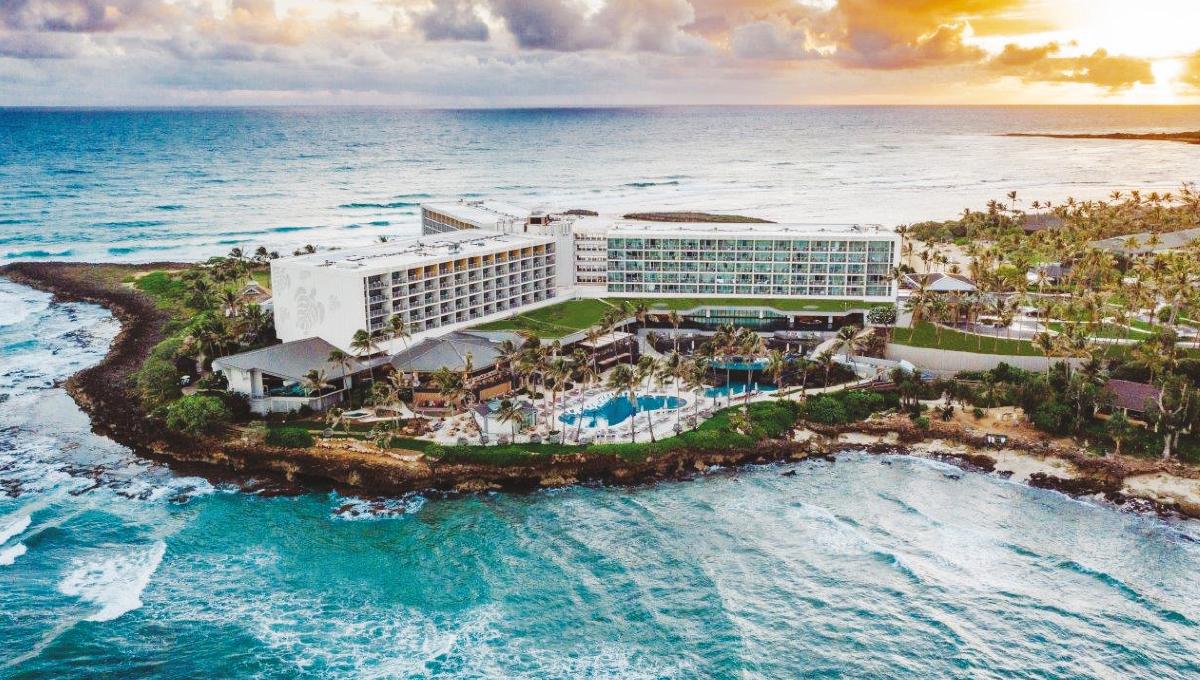 Outdoor view of the resort